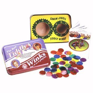 Channel Craft Tiddly Winks Game comes in classic tin New with tag